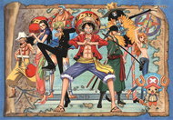 CLEMENTONI Anime Collection: One Piece 500 pieces - Jigsaw Puzzle