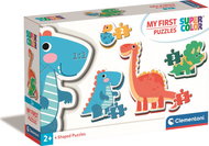 CLEMENTONI My First Dinosaurs 4in1 (2, 3, 4, 5 pieces) - Jigsaw Puzzle