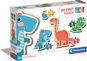 CLEMENTONI  Moje první   Dinosauři 4v1 (2, 3 ,4, 5 dílků) - Puzzle