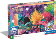 CLEMENTONI Brilliant Trolls 3, 104 pieces - Jigsaw Puzzle