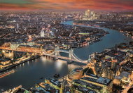 CLEMENTONI Aerial view of London 2000 pieces - Jigsaw Puzzle