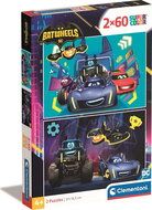 CLEMENTONI Batwheels 2 × 60 pieces - Jigsaw Puzzle