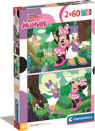 CLEMENTONI Minnie 2x60 pieces - Jigsaw Puzzle