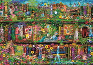 CLEMENTONI Garden shelf 6000 pieces - Jigsaw Puzzle