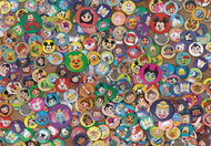 CLEMENTONI Impossible Disney plaques 1000 pieces - Jigsaw Puzzle
