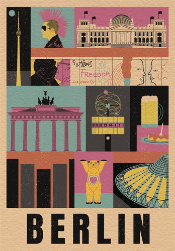 CLEMENTONI Style in the City: Berlin 1000 pieces - Jigsaw Puzzle - Main image
