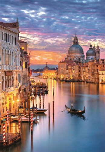 CLEMENTONI Illuminated Venice 500 pieces - Jigsaw Puzzle - Main image