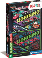 CLEMENTONI Shining Cars 104 pieces - Jigsaw Puzzle