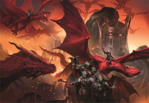 Clementoni Puzzle Dungeons & Dragons 1000 pieces - Jigsaw Puzzle - Main image