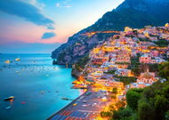 ENJOY Puzzle Positano at dusk, Italy 1000 pieces - Jigsaw Puzzle