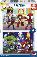 Educa Puzzle Spidey and his amazing friends 2 × 48 pieces - Jigsaw Puzzle