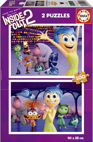 Educa Puzzle In the head 2, 2 × 100 pieces - Jigsaw Puzzle - Main image