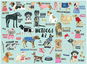 Mudpuppy Puzzle Hot Dogs od A do Z 1000 dílků - Puzzle