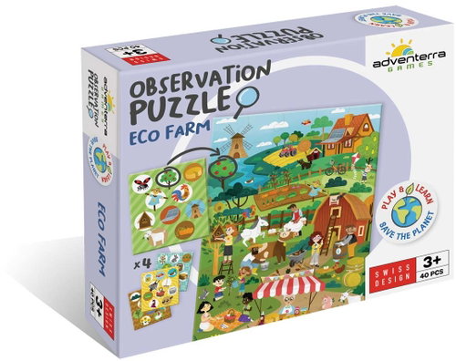 Adventerra Games Educational eco puzzle Ecological farm - Jigsaw Puzzle - Main image