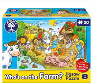 Orchard Toys Educational puzzle Who's on the farm? - Jigsaw Puzzle