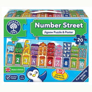 Orchard Toys Educational puzzle Street full of numbers - Jigsaw Puzzle