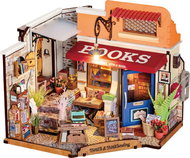 ROBOTIME Rolife DIY 3D wooden puzzle Bookstore on the corner 108 pieces - 3D Puzzle