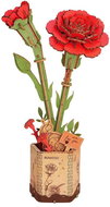 RoboTime Red Carnation - 3D Puzzle