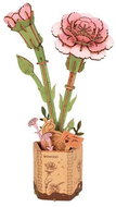 RoboTime Pink Carnation - 3D Puzzle