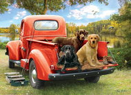 COBBLE HILL Puzzle Friends on the Fish 1000 pieces - Jigsaw Puzzle