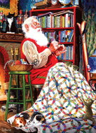 COBBLE HILL Puzzle Santa's blanket 1000 pieces - Jigsaw Puzzle