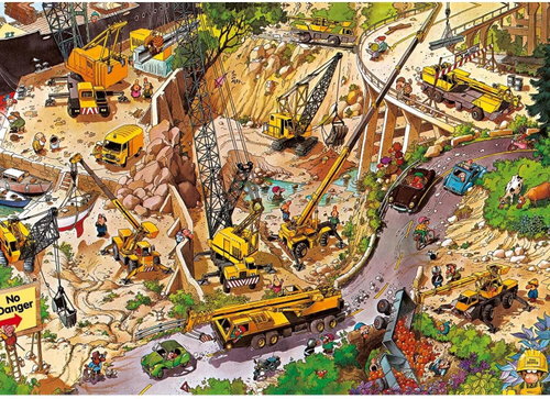 HEYE Tonio's Castle Castle Puzzle 1000 pieces - Jigsaw Puzzle - Main image