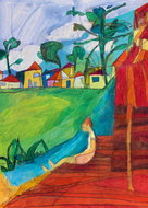 HEYE Puzzle Daily Life: By the River 1000 pieces - Jigsaw Puzzle