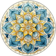 Coolkousky Puzzle 27 cm, in box, 15 × 15 × 4,6 cm, Mandala I - Wooden Puzzle