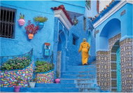 Clementoni Blue Street in Chefchaouen 500 Pieces - Jigsaw Puzzle