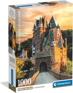 Clementoni Zlatá hodina na hradě Eltz 1000 dílků - Jigsaw Puzzle