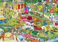 GIBSONS Puzzle Jokesaws: Camp Capers 1000 pieces - Jigsaw Puzzle