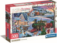 Clementoni Christmas collection: christmas train 500 pieces - Jigsaw Puzzle