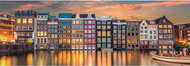 Clementoni Panoramic Morning in Amsterdam 1000 pieces - Jigsaw Puzzle
