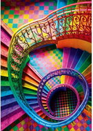Clementoni colourboom: Staircase 500 pieces - Jigsaw Puzzle