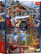 TREFL Puzzle Christmas in the mountains 2 × 500 pieces - Jigsaw Puzzle
