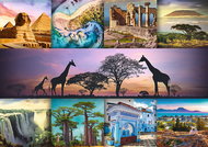 Trefl Collage, Africa 1000 pieces - Jigsaw Puzzle