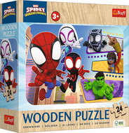 Trefl Wooden Puzzle Spidey and his Amazing Friends 24 pieces - Jigsaw Puzzle