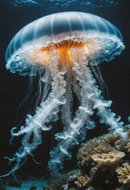 Interdruk colourful Nature: Jellyfish 250 pieces - Jigsaw Puzzle