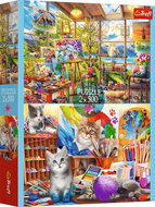 TREFL Puzzle Art of Painting 2 × 500 pieces - Jigsaw Puzzle