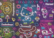 TREFL Neon Hello Kitty Puzzle 500 pieces - Jigsaw Puzzle