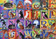 TREFL Cat Alphabet Puzzle 500 pieces - Jigsaw Puzzle