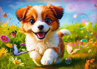 TREFL Puzzle Merry Dog 500 pieces - Jigsaw Puzzle