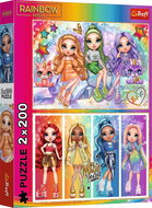 TREFL Puzzle Rainbow High 2 × 200 pieces - Jigsaw Puzzle