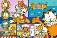 TREFL Lazy Garfield Puzzle 100 pieces - Jigsaw Puzzle