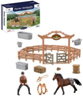 Rappa Horse Corral with Rider and Accessories - Figure Accessories