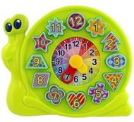 Teddies Clock snail educational jigsaw - Puzzle