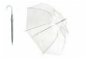 Teddies Dáždnik priehľadný biely - Detský dáždnik