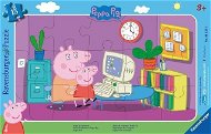 Ravensburger Puzzle 061235 Peppa Pig: Before the Computer 15 pieces - Jigsaw