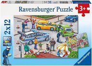 Puzzle Ravensburger Puzzle 075782 Rettungskräfte in Aktion 2x12 Teile - Puzzle