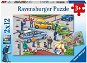 Ravensburger puzzle 075782 Záchranné složky v akci 2x12 dílků  - Puzzle